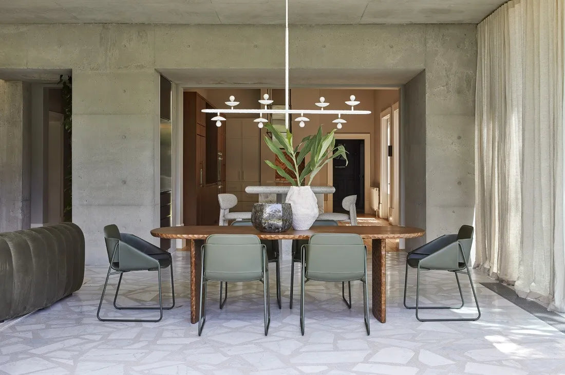 Rye Dining Armchair - Dark Elm - Matt Carob
