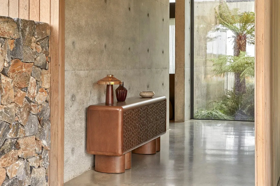Inez Buffet - Mocha Oak