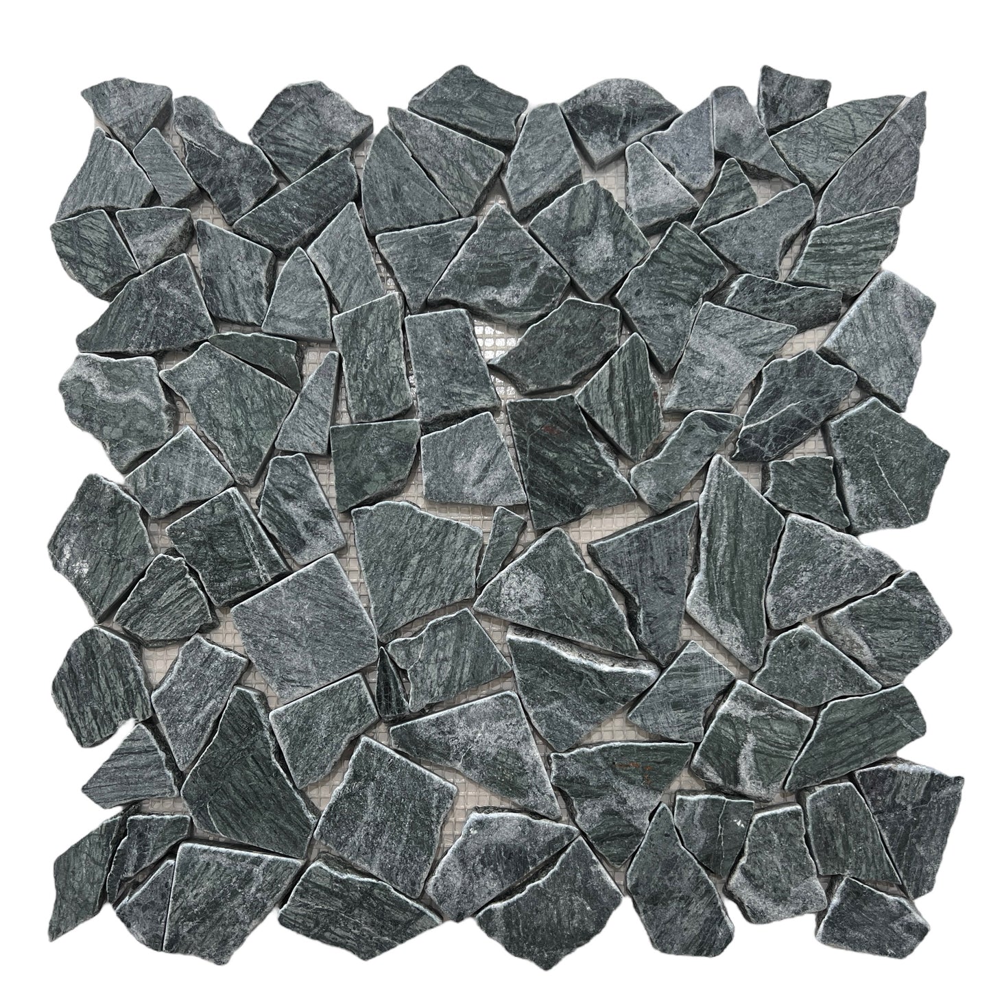 Crazy Verde Tumbled | Mosayic