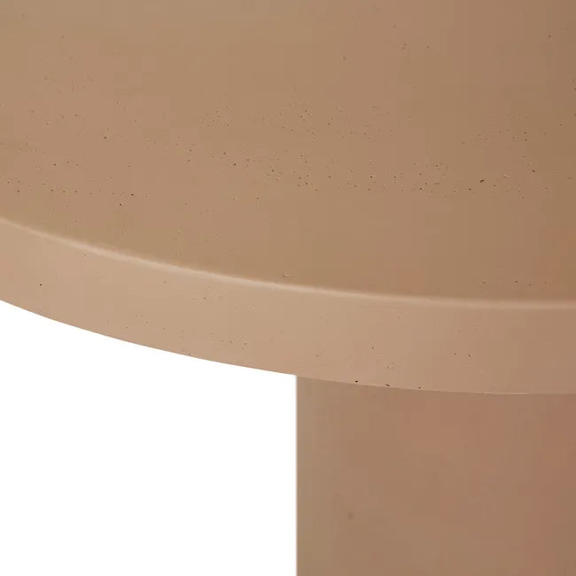 Petra Oval Dining Table - Neutral Clay Pitted