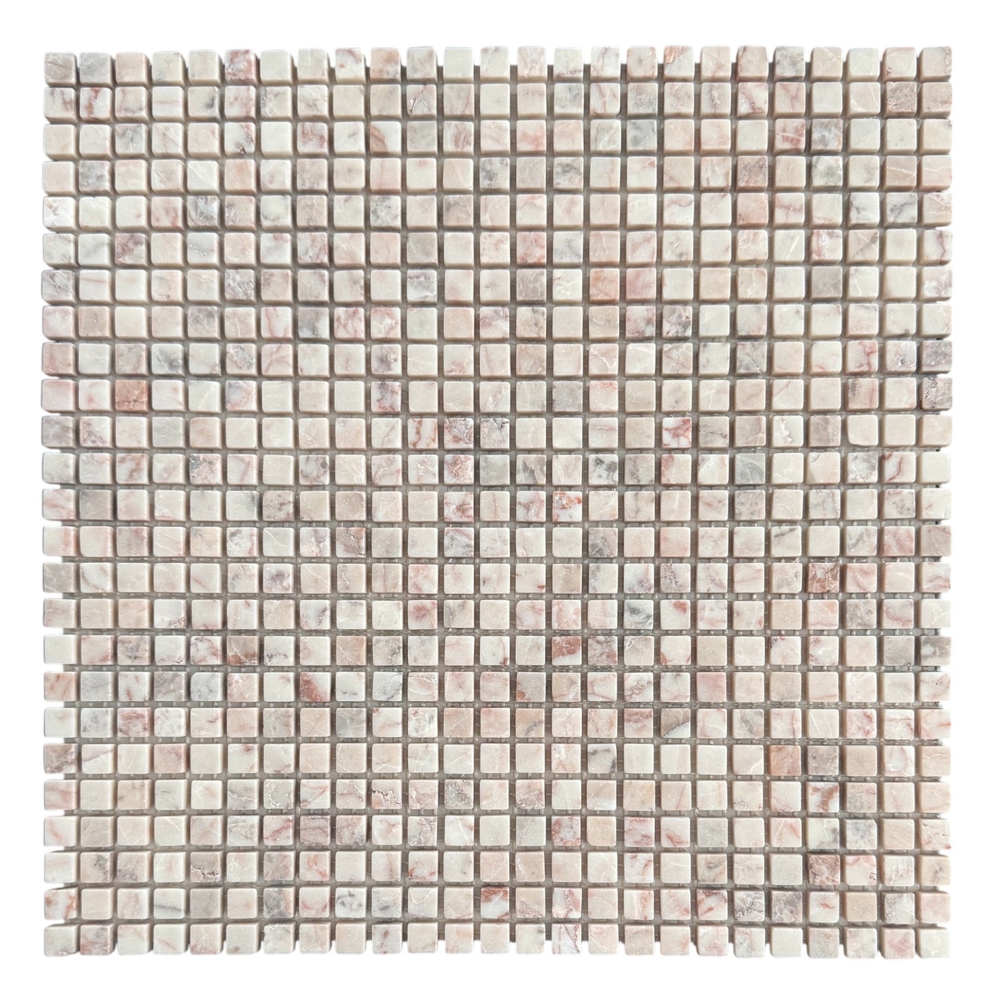 MINI SQUARE ROSSO TUMBLED