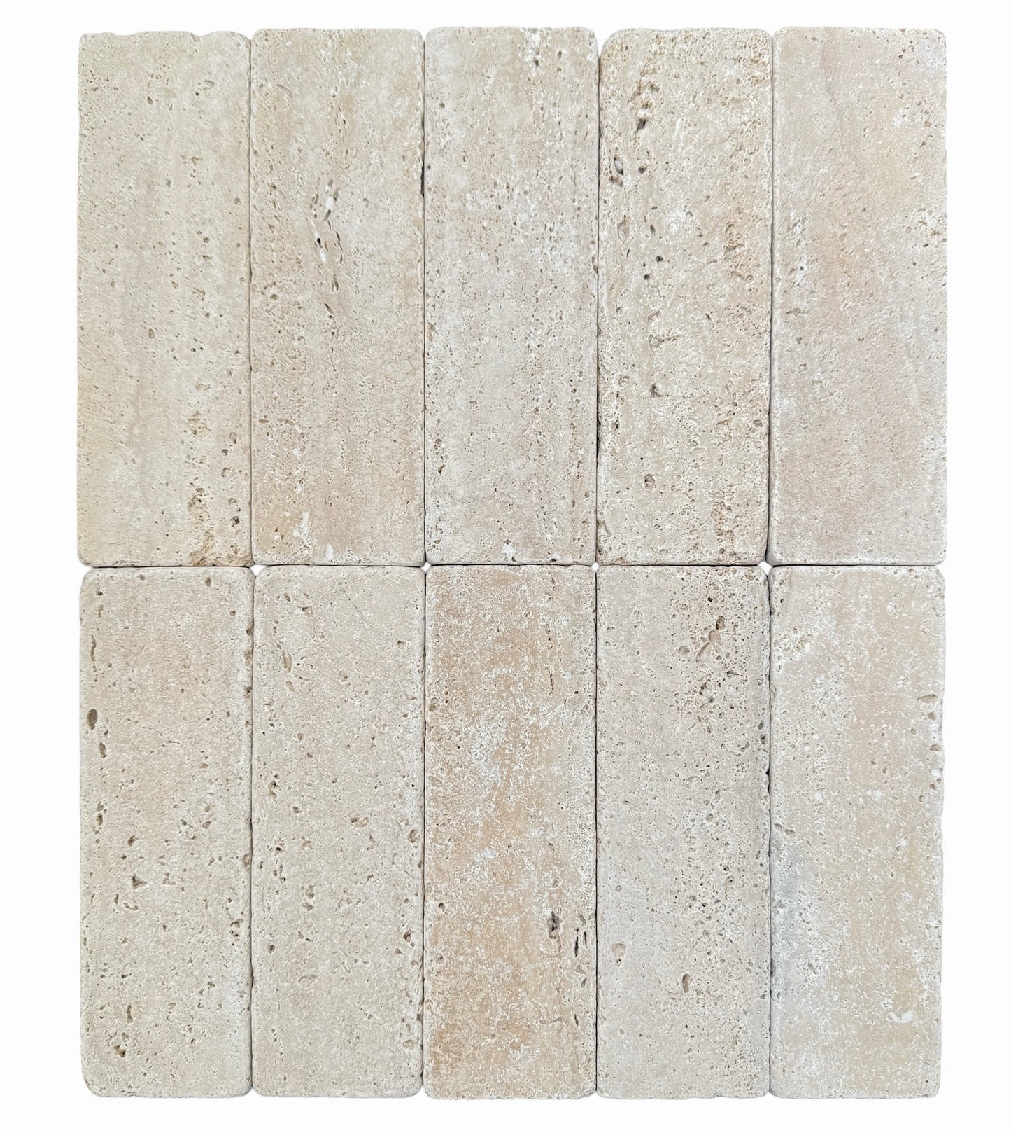 Subway Rome Travertine | Mosayic