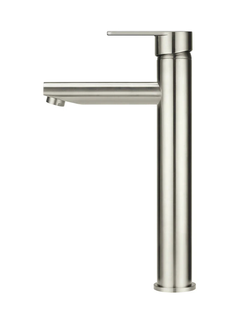 MEIR ROUND PADDLE TALL BASIN MIXER