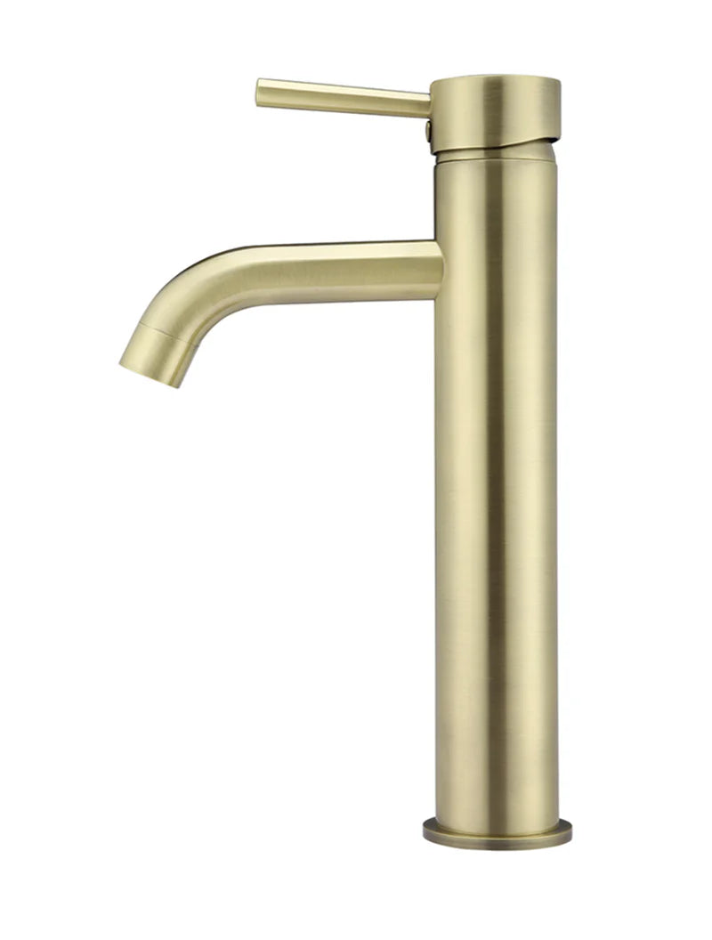 MEIR ROUND TALL CURVED BASIN MIXER