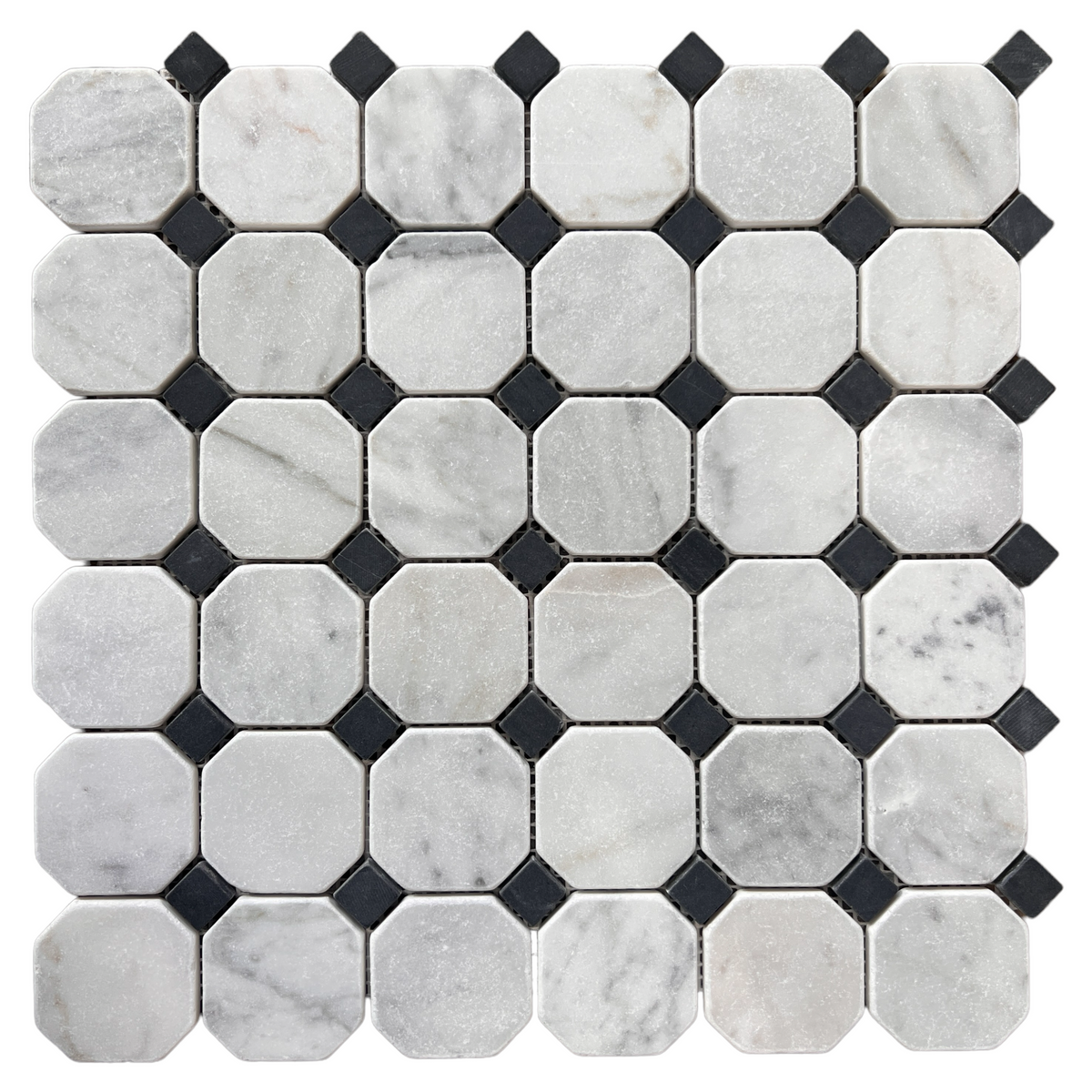 OCTAGON CARRARA TUMBLED