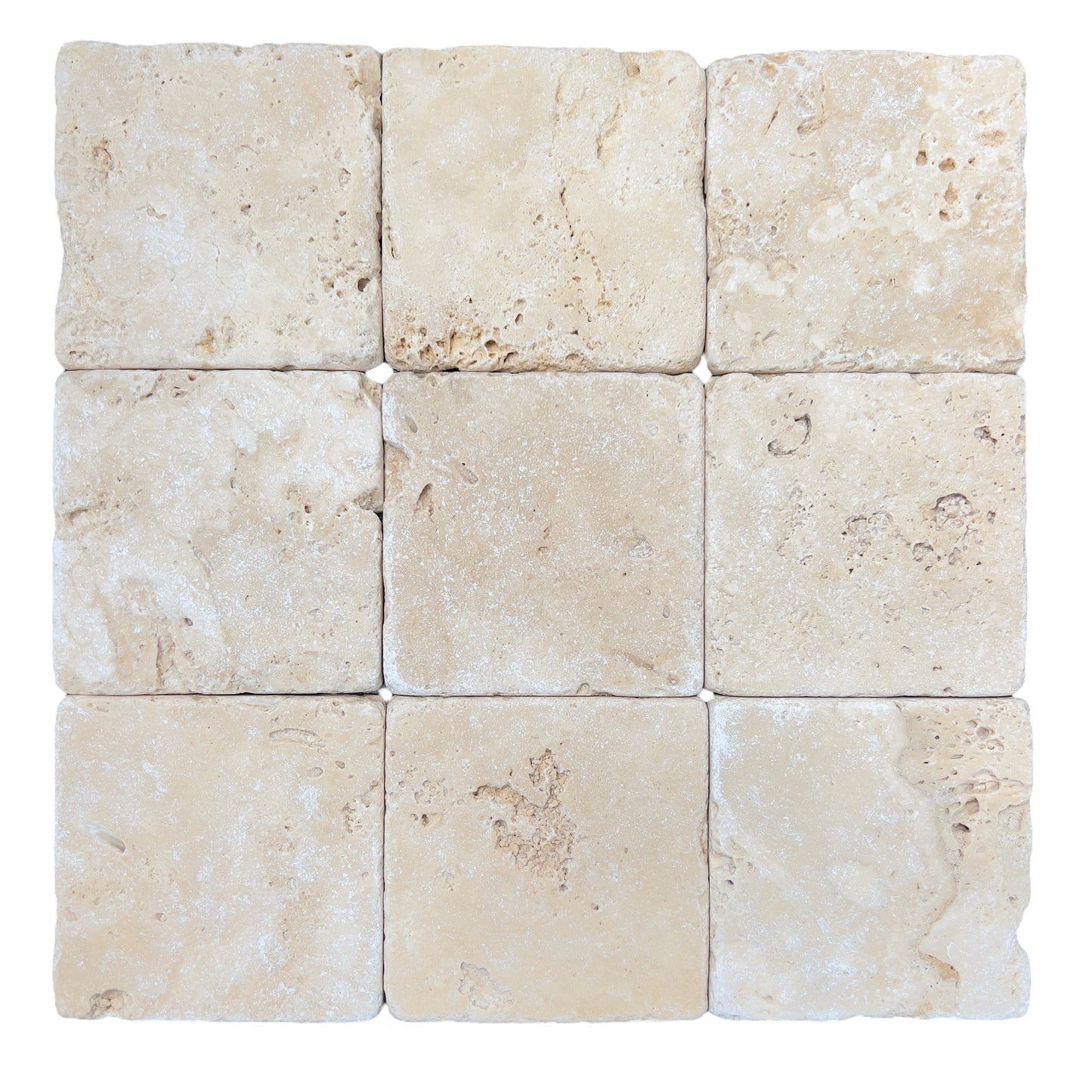 Rome Square Light Travertine | Mosayic