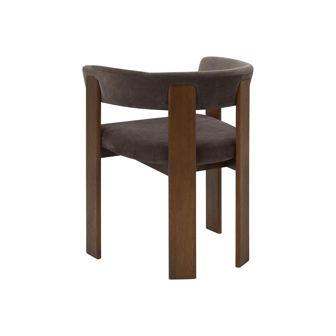 Morgan Dining Armchair - Truffle - Smoked Oak
