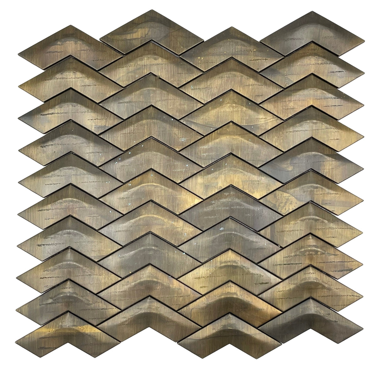 COPPER CHEVRON 3D