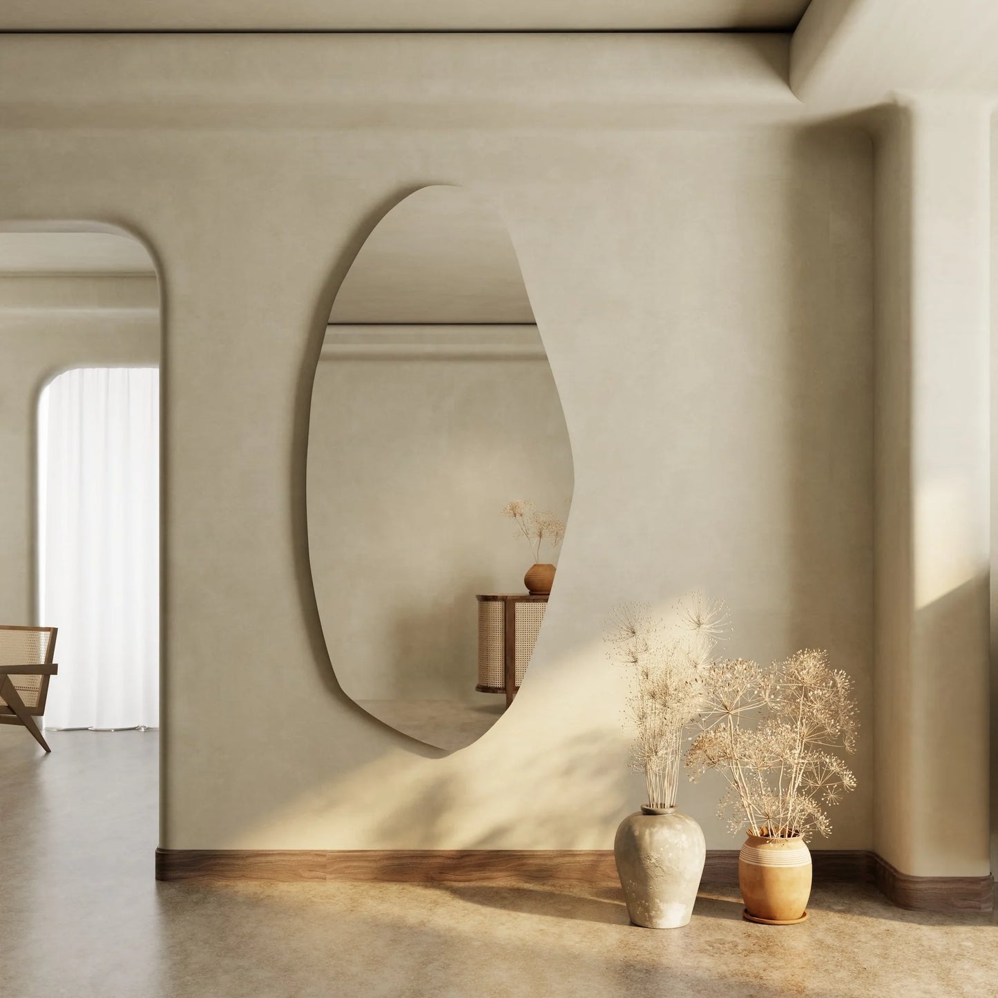 Isla | LED Irregular Mirror