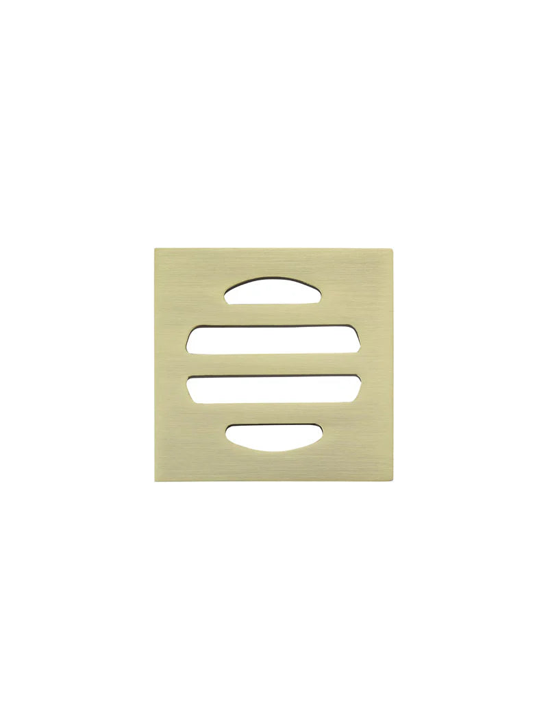 MEIR SQUARE FLOOR GRATE SHOWER DRAIN 50MM OUTLET