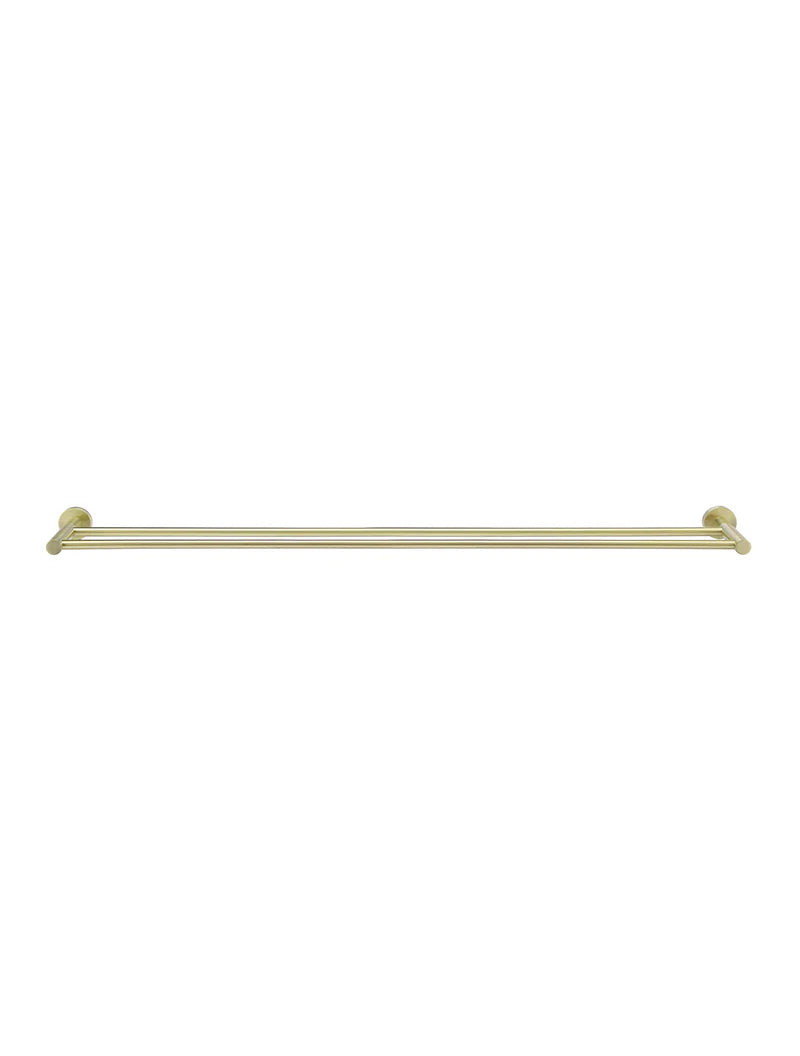 MEIR ROUND DOUBLE TOWEL RAIL 600MM