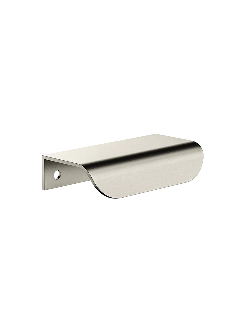 OPPEN EDGE-PULL 75MM CABINET HANDLE (BRUSHED)