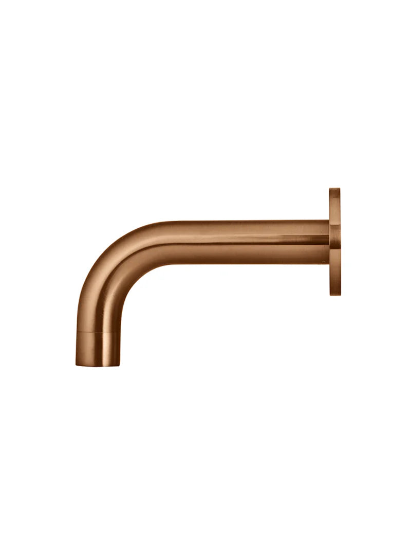 UNIVERSAL ROUND CURVED SPOUT 130MM