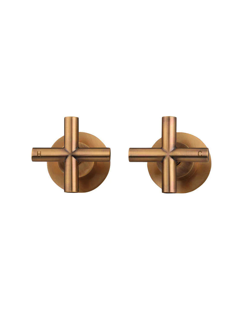 ROUND CROSS HANDLE JUMPER VALVE WALL TOP ASSEMBLIES