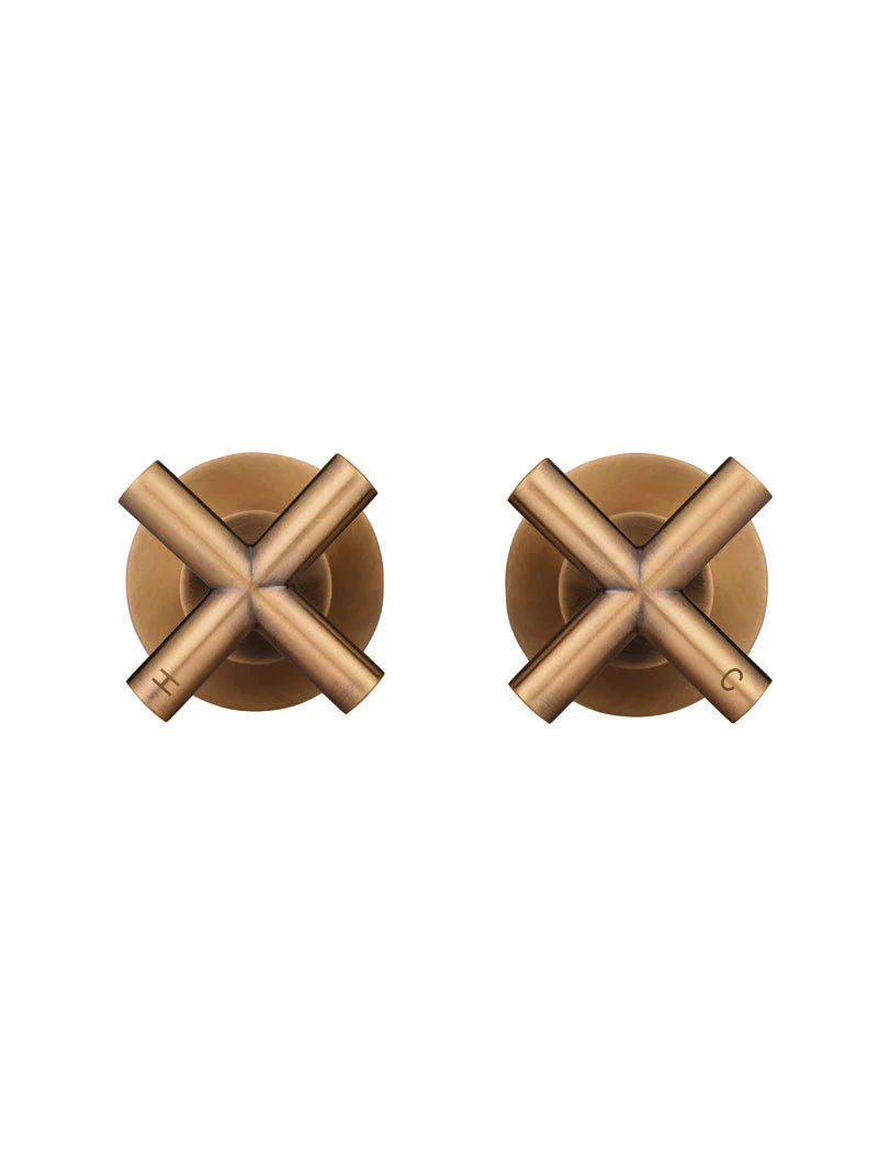 ROUND CROSS HANDLE JUMPER VALVE WALL TOP ASSEMBLIES