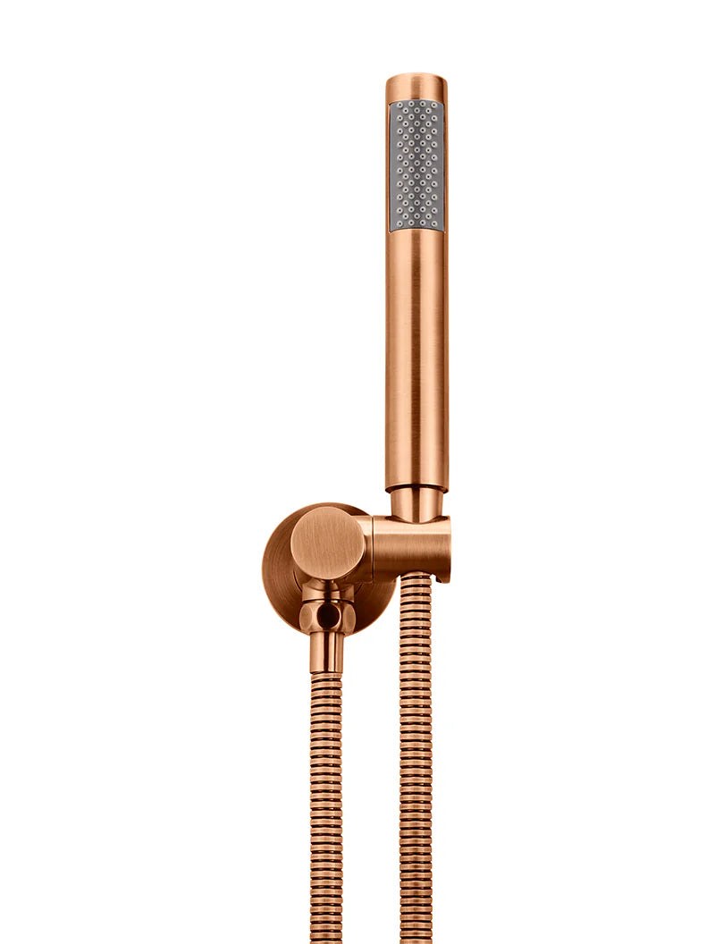 MEIR ROUND SHOWER ON SWIVEL BRACKET