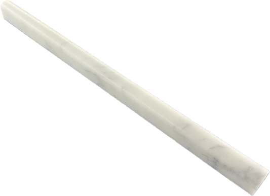 CARRARA PENCIL BORDER HONED 305