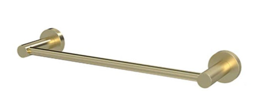 MEIR ROUND SINGLE TOWEL RAIL 300MM