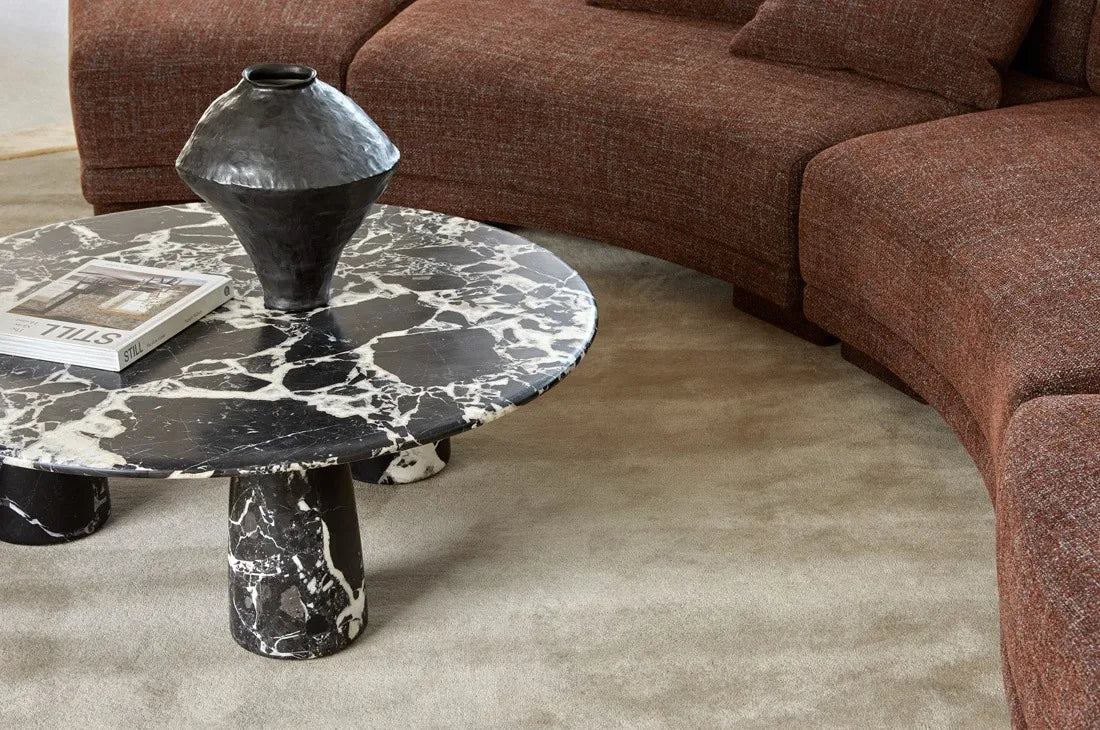Puddle Coffee Table - Nero Marble