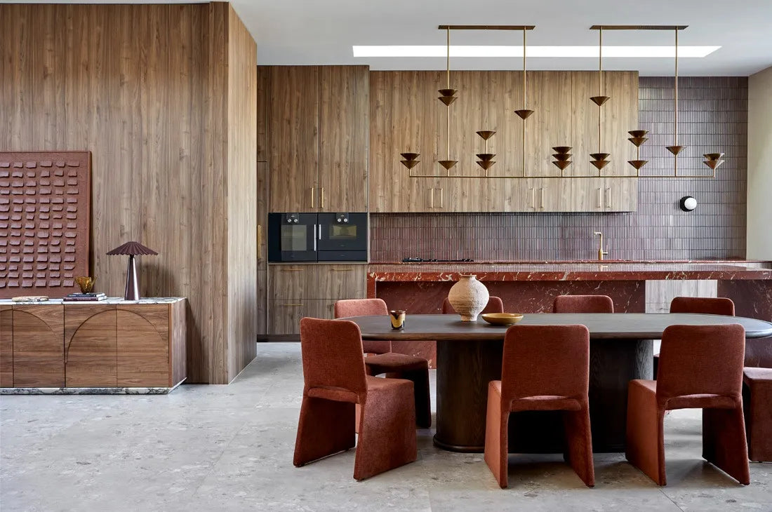 Cleo Dining Table - Tobacco Ash