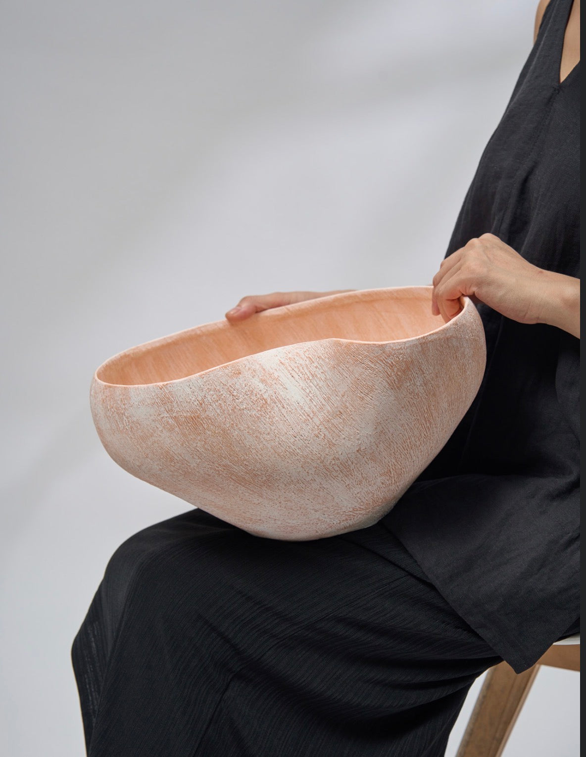 Nebula Bowl Salmon Brush