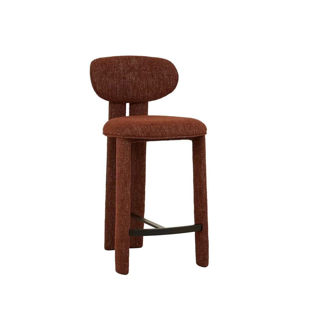 Pedro Barstool - Rosewood - Matt Bronze