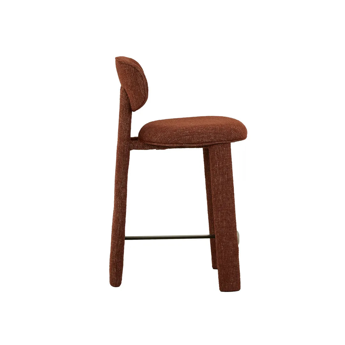 Pedro Barstool - Rosewood - Matt Bronze