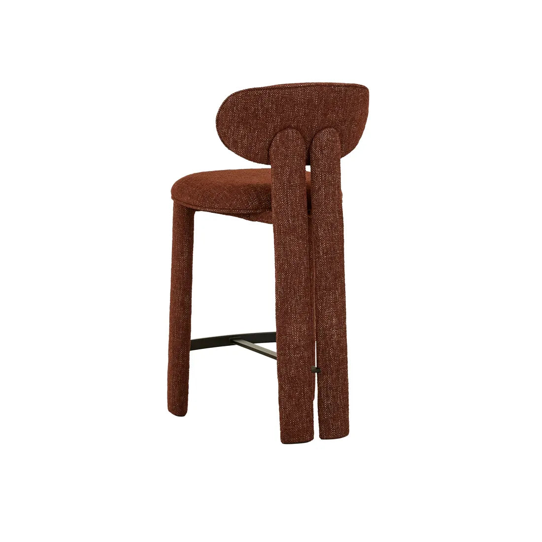 Pedro Barstool - Rosewood - Matt Bronze