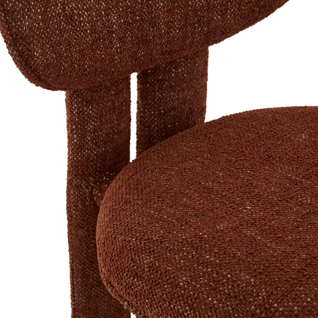 Pila Barstool - Russet - Matt Black
