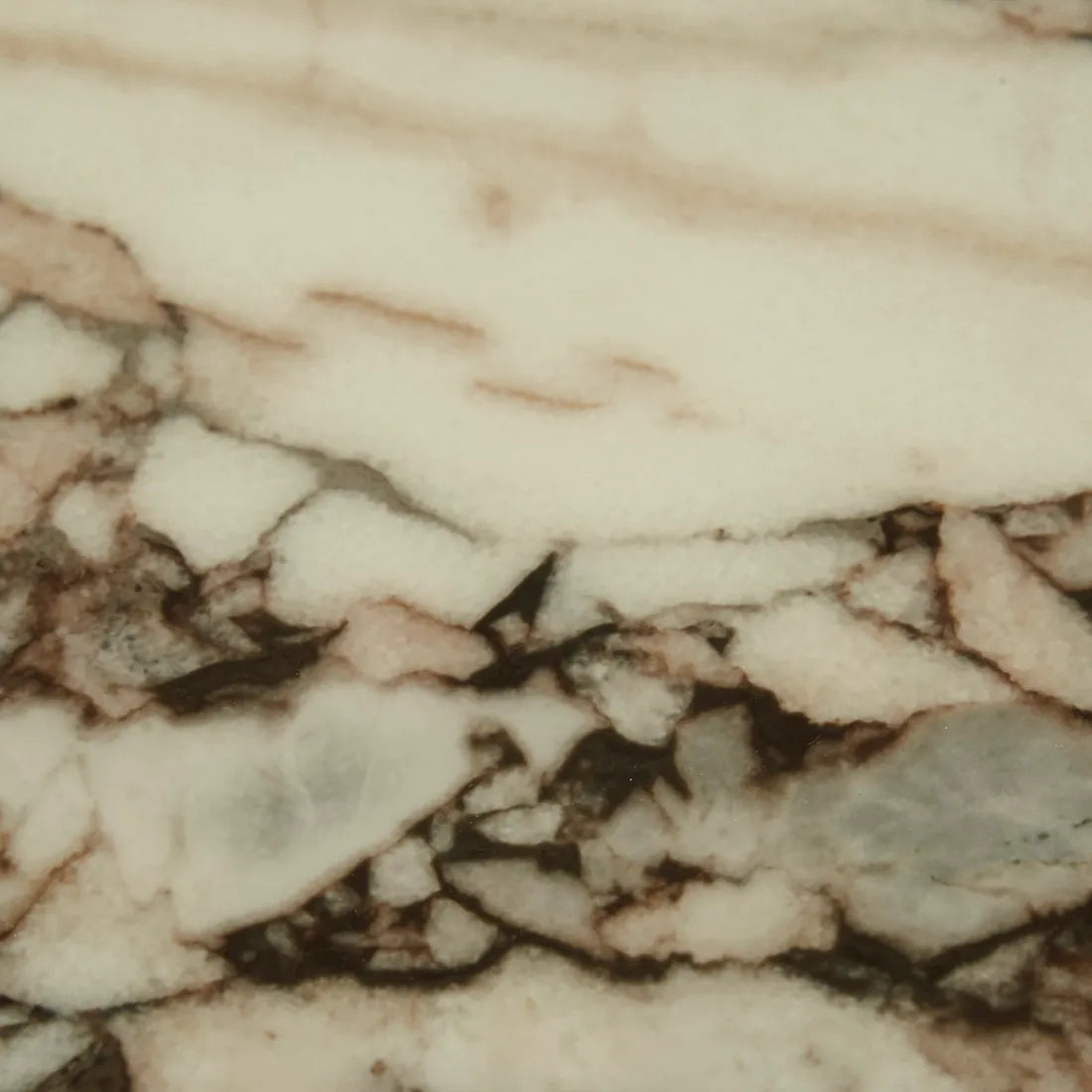 Archie Marble Buffet - Matt Ocean Marble - Walnut