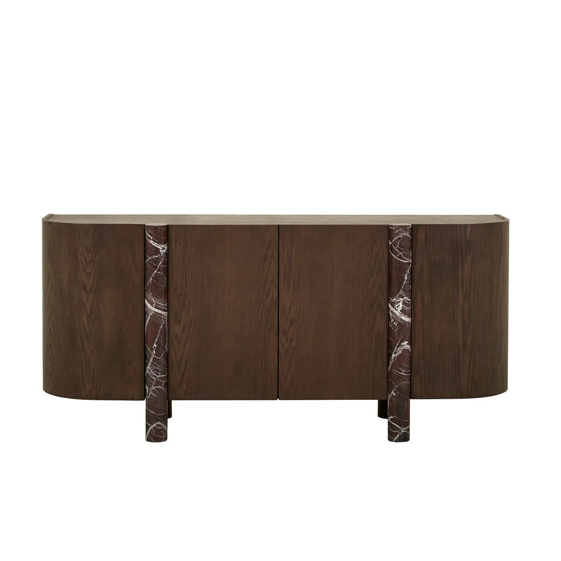 Artie Marble Buffet - Ruby Marble - Tobacco Ash