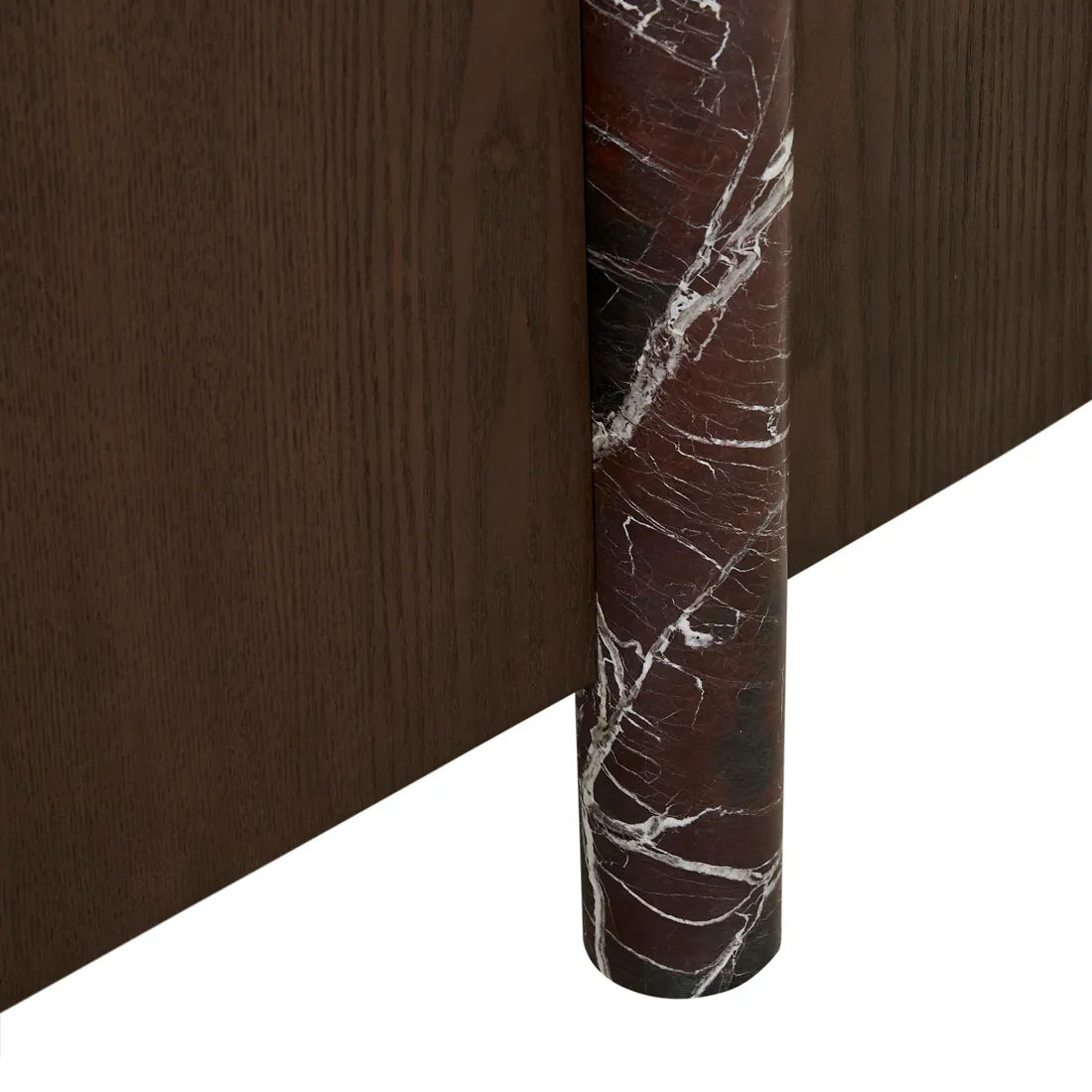 Artie Marble Buffet - Ruby Marble - Tobacco Ash