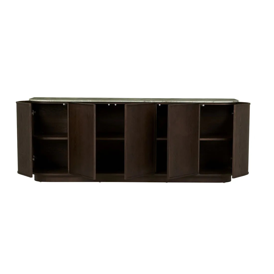 Miller Marble Buffet - Tobacco Ash - Matt Wild Sage