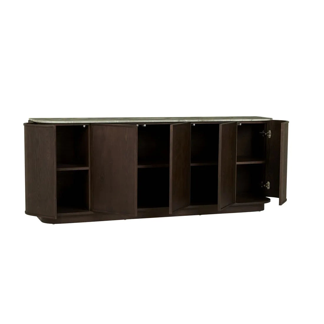 Miller Marble Buffet - Tobacco Ash - Matt Wild Sage