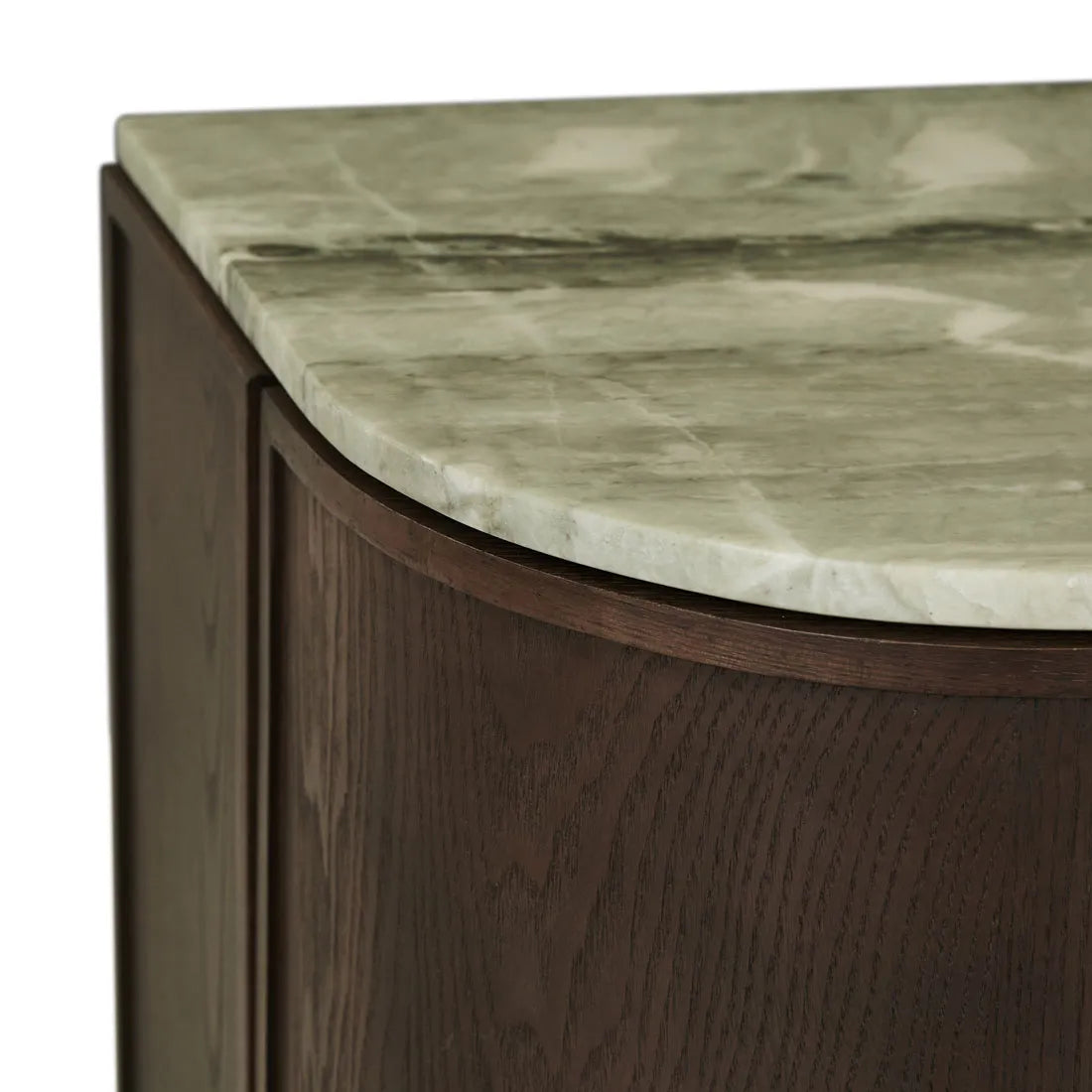 Miller Marble Buffet - Tobacco Ash - Matt Wild Sage