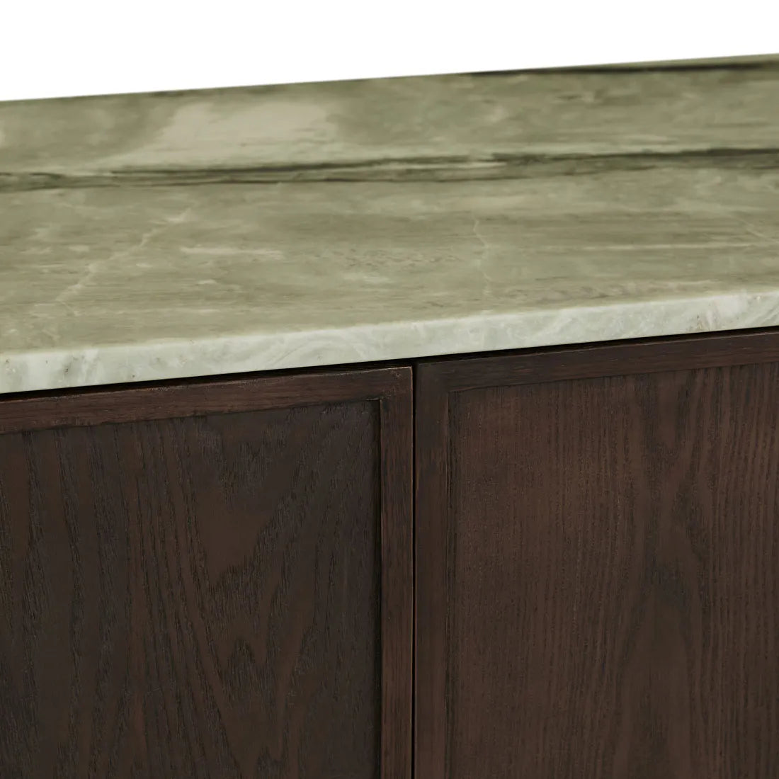 Miller Marble Buffet - Tobacco Ash - Matt Wild Sage
