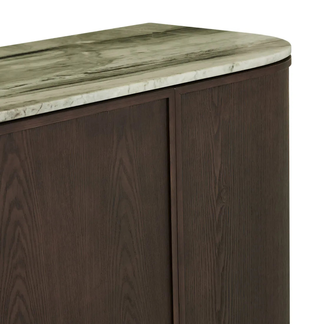 Miller Marble Buffet - Tobacco Ash - Matt Wild Sage