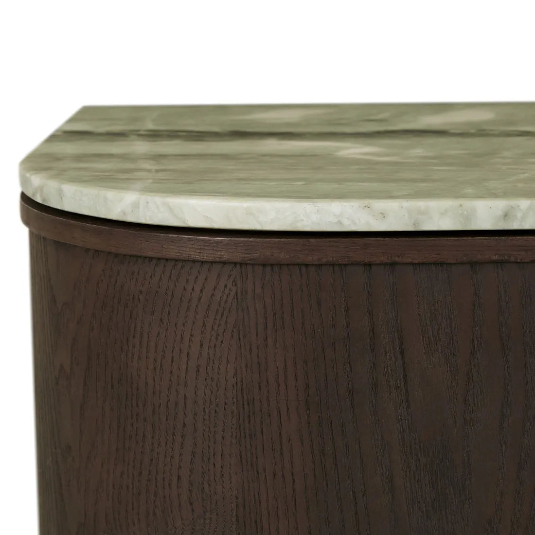 Miller Marble Buffet - Tobacco Ash - Matt Wild Sage