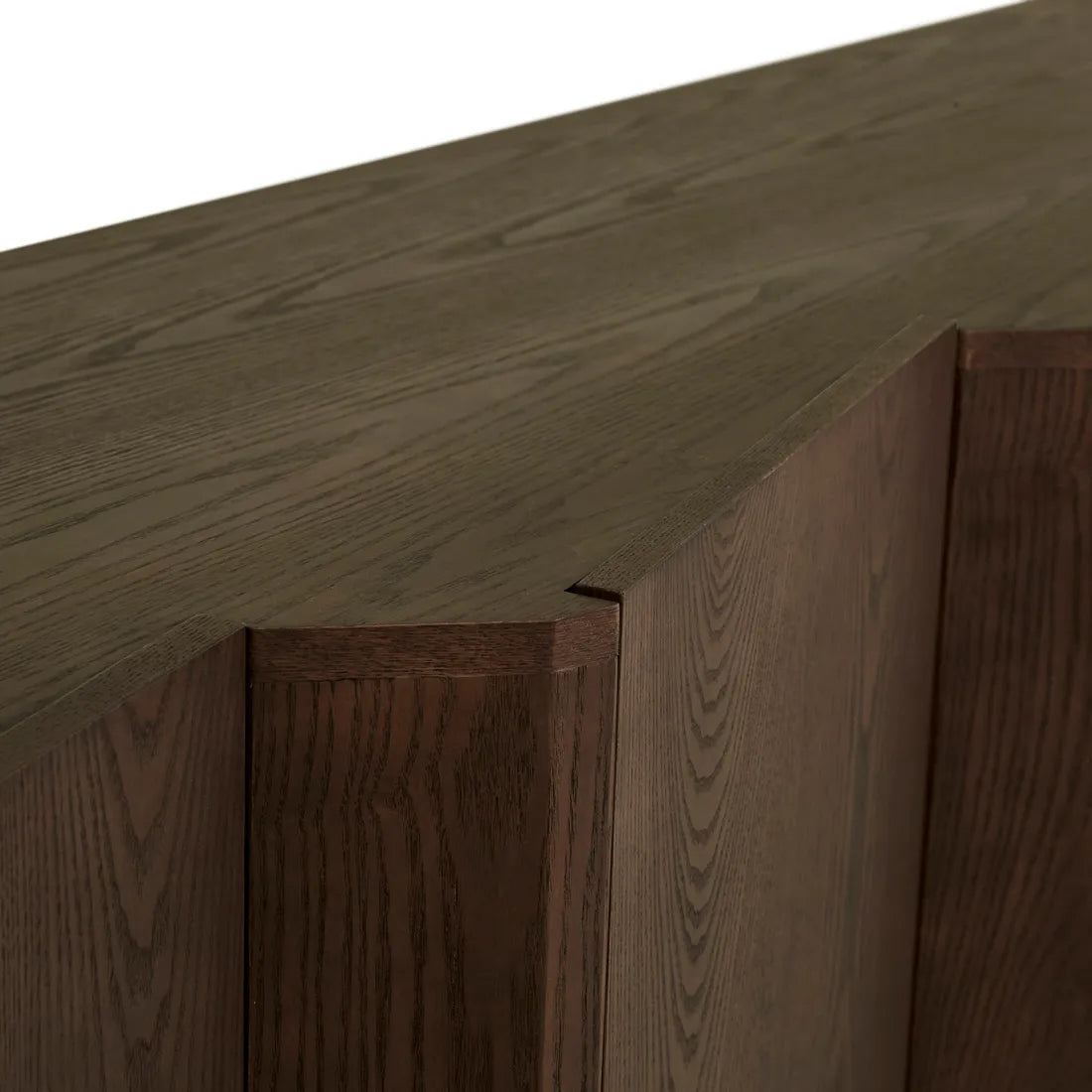 Staccato Marble Buffet - Tobacco Ash - Matt Ocean Marble