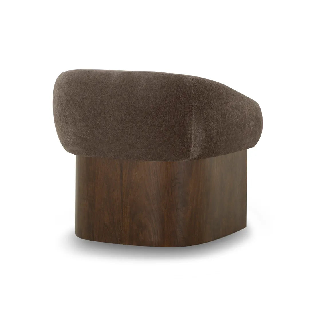 Camino Flint Occasional Chair - Truffle - Walnut Stained