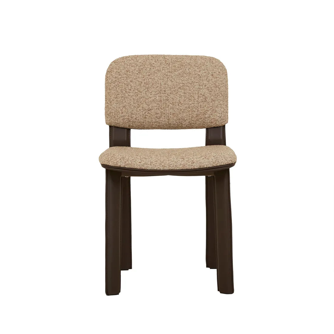 Flatform Dining Chair - Mocha Speckle - Dark Elm