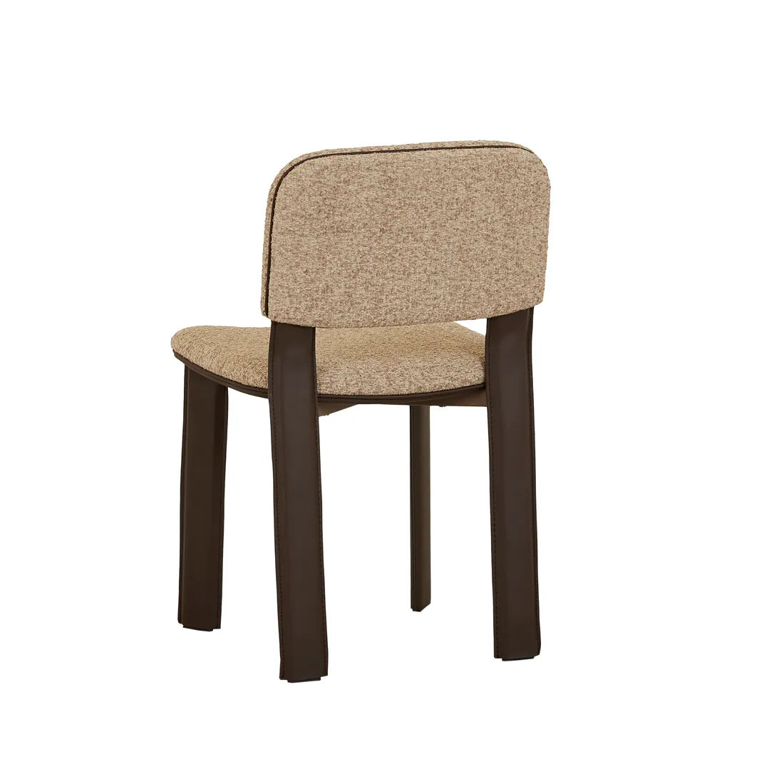Flatform Dining Chair - Mocha Speckle - Dark Elm