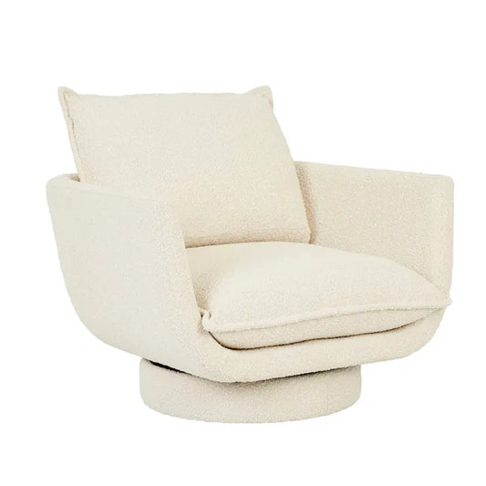 Kennedy Loft Occasional Chair - Beige Boucle