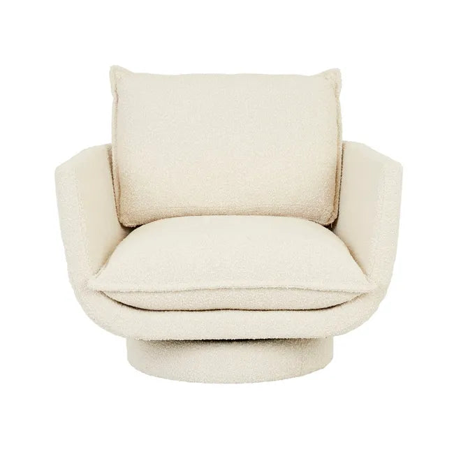Kennedy Loft Occasional Chair - Beige Boucle