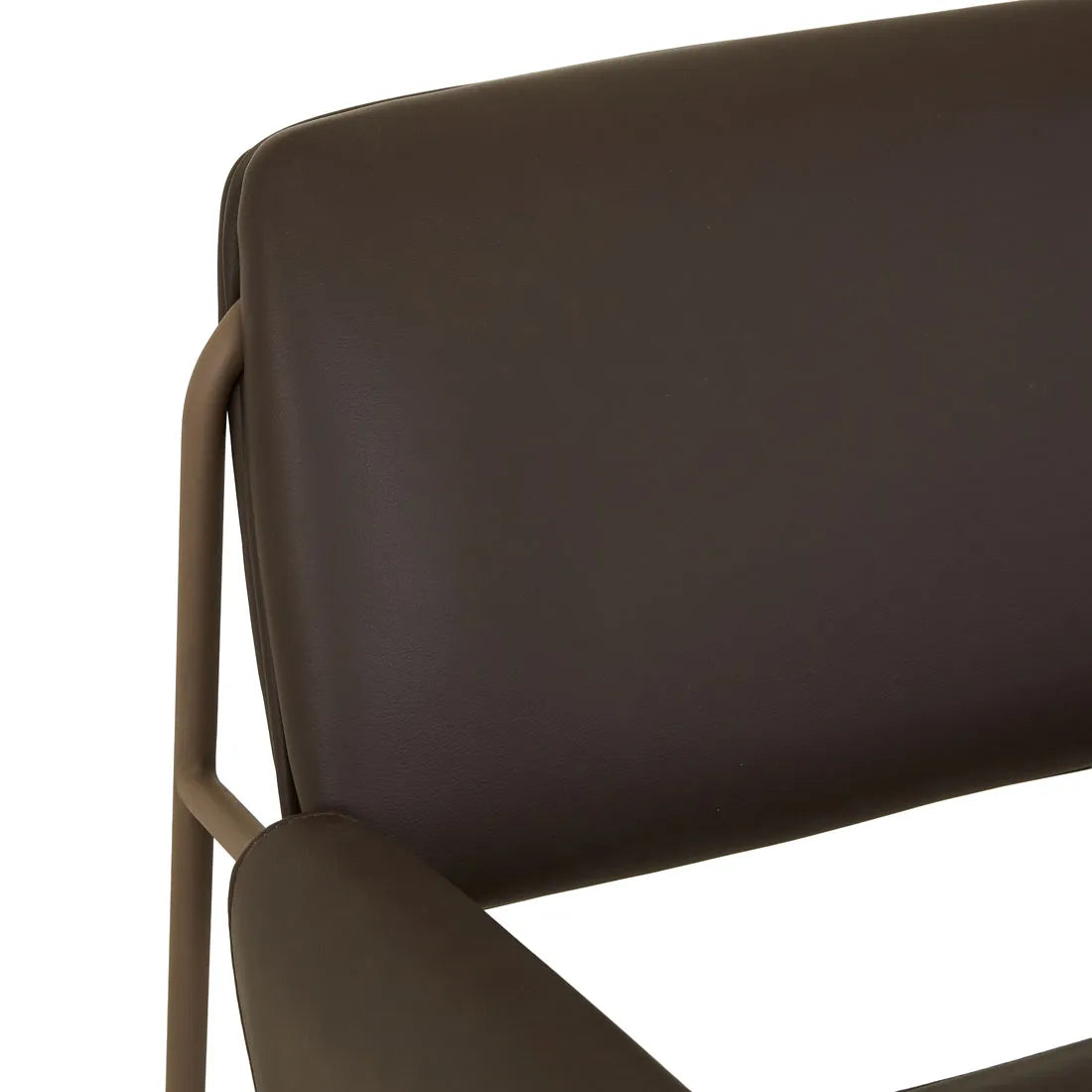 Logan Occasional Chair - Dark Elm - Matt Carob