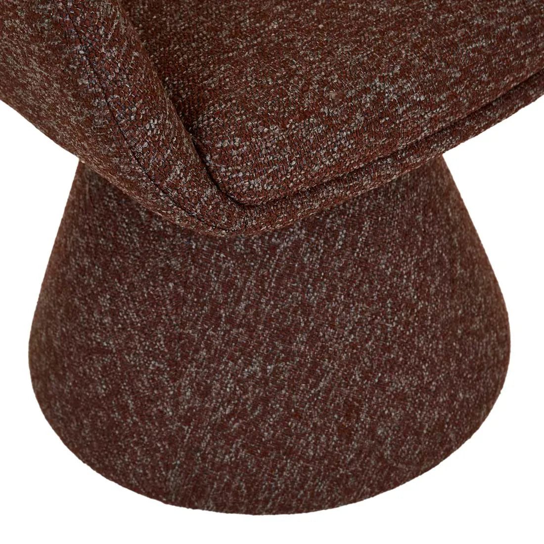 Paula Swivel Dining Armchair - Russet