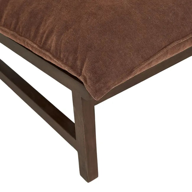 Tolv Cantaloupe Occasional Chair - Russet - Smoked Oak