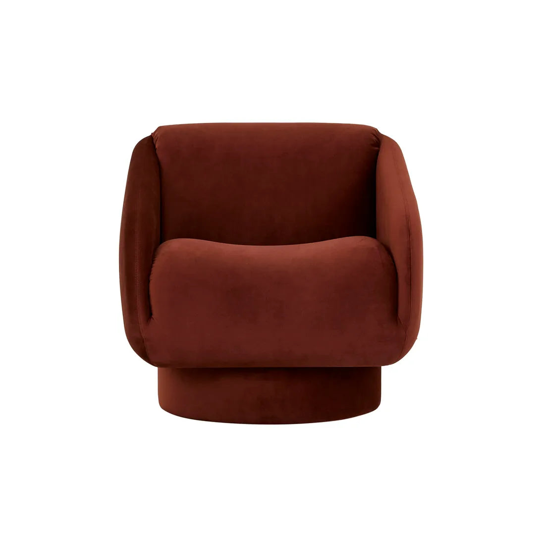 Suki Swivel Occasional Chair - Rum Raisin