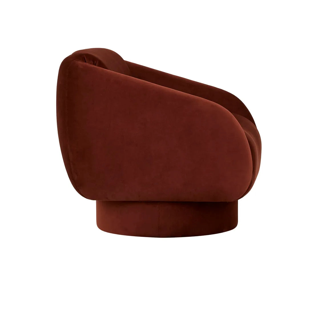 Suki Swivel Occasional Chair - Rum Raisin