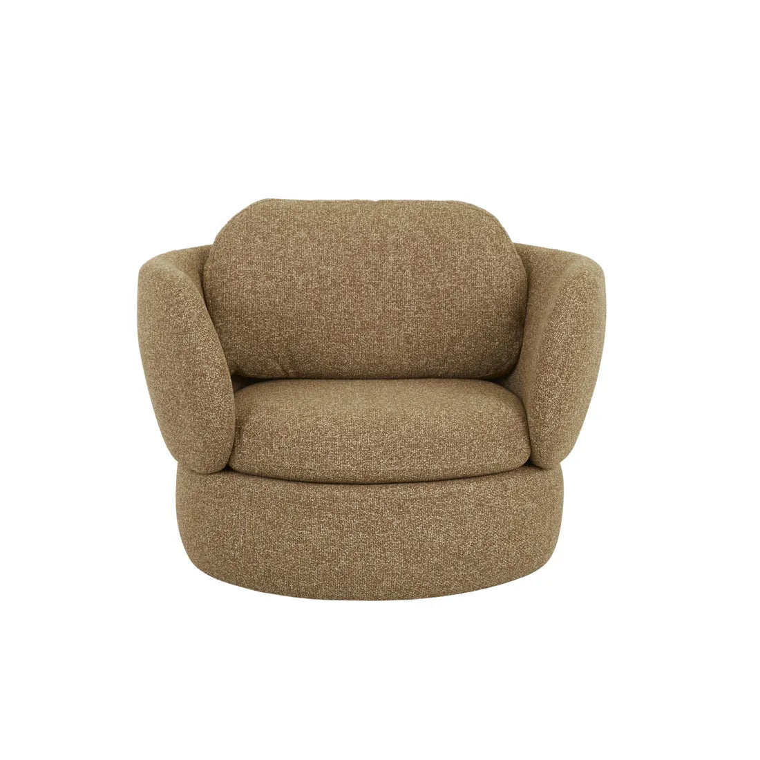 Winona Swivel Occasional Chair - Toffee Weave